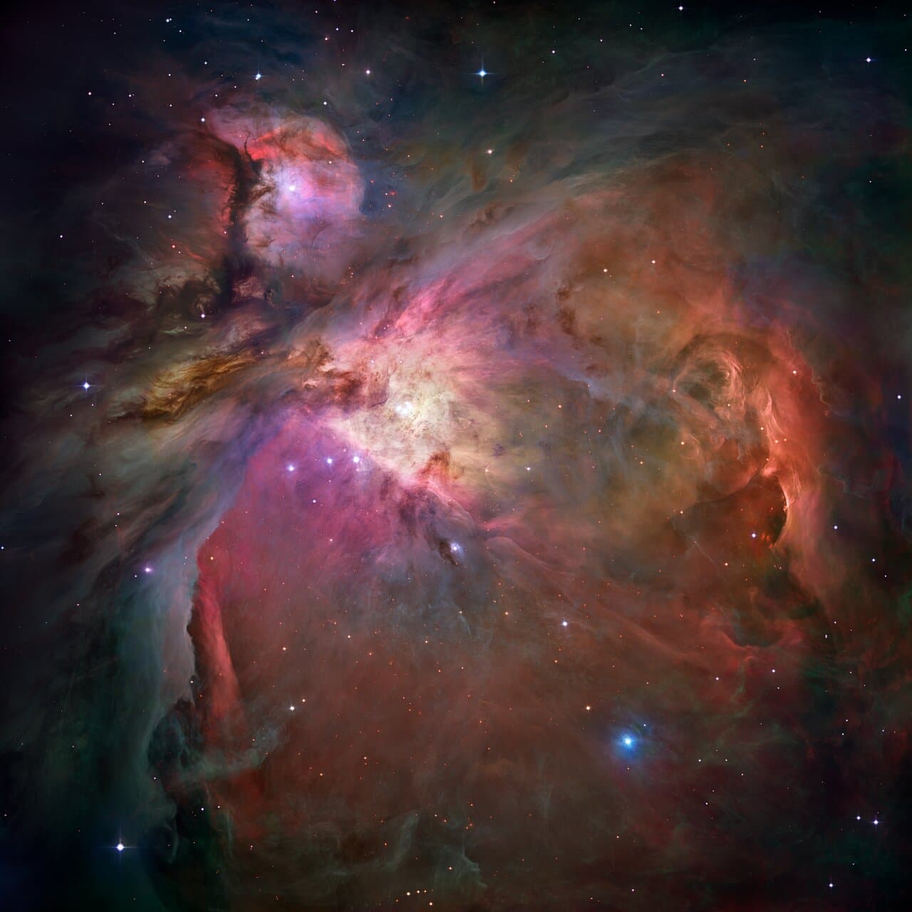 Orion Nebula, emission nebula in Orion